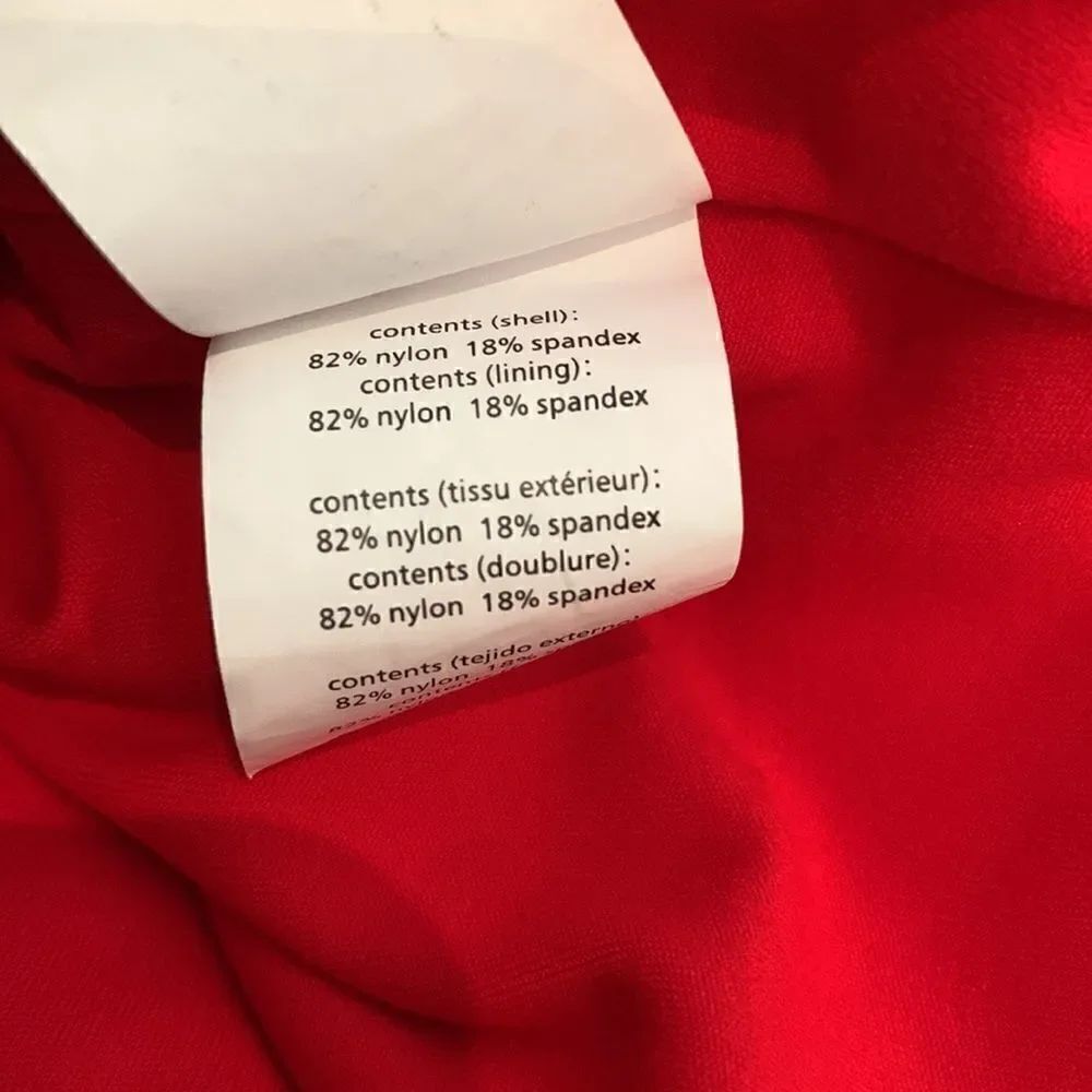 WeWoreWhat Red Bandeau Bra Top - Picture 6 of 6